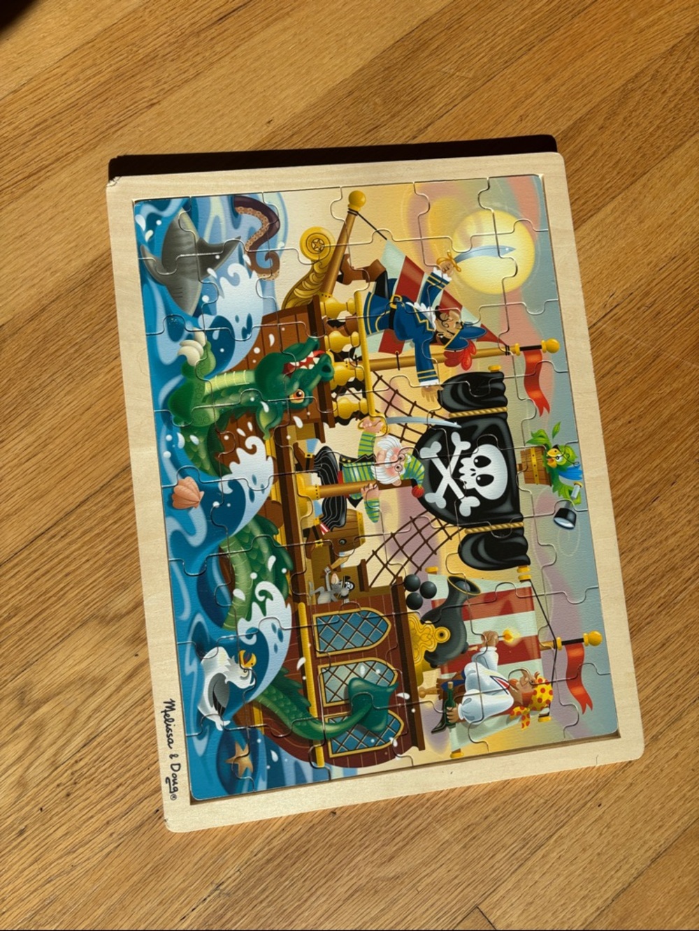 Melissa & Doug Pirate Ship Puzzle - 48 pieces